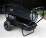 Portable 125,000 BTU Kerosene Forced Air Heater w/ Comfort Control Thermostat